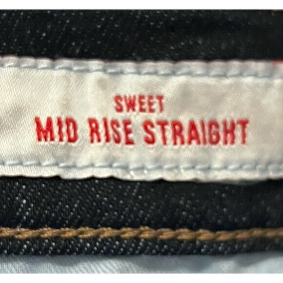 Lucky Brand Women's Mid Rise Sweet Straight Blue Denim Jeans Size 10/30 R - Picture 9 of 15